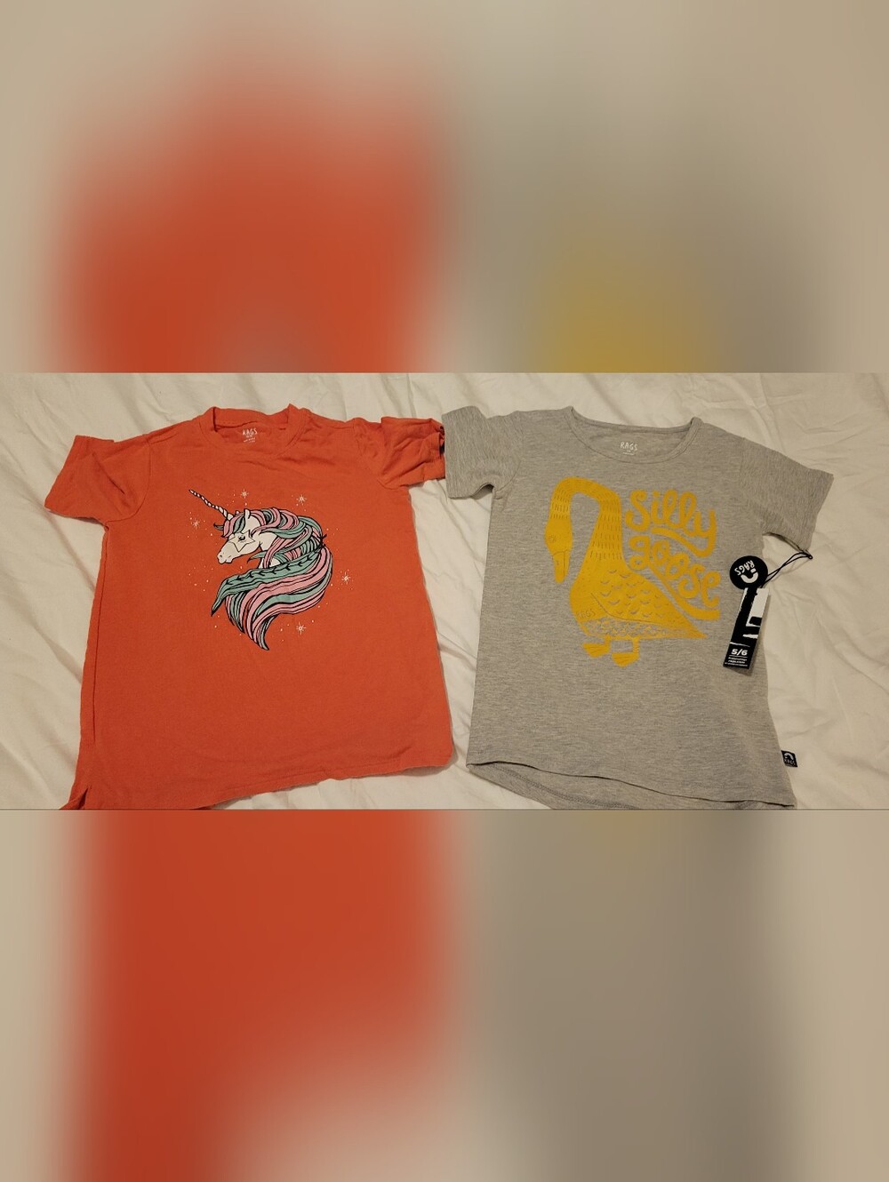 Rags girls t-shirts
